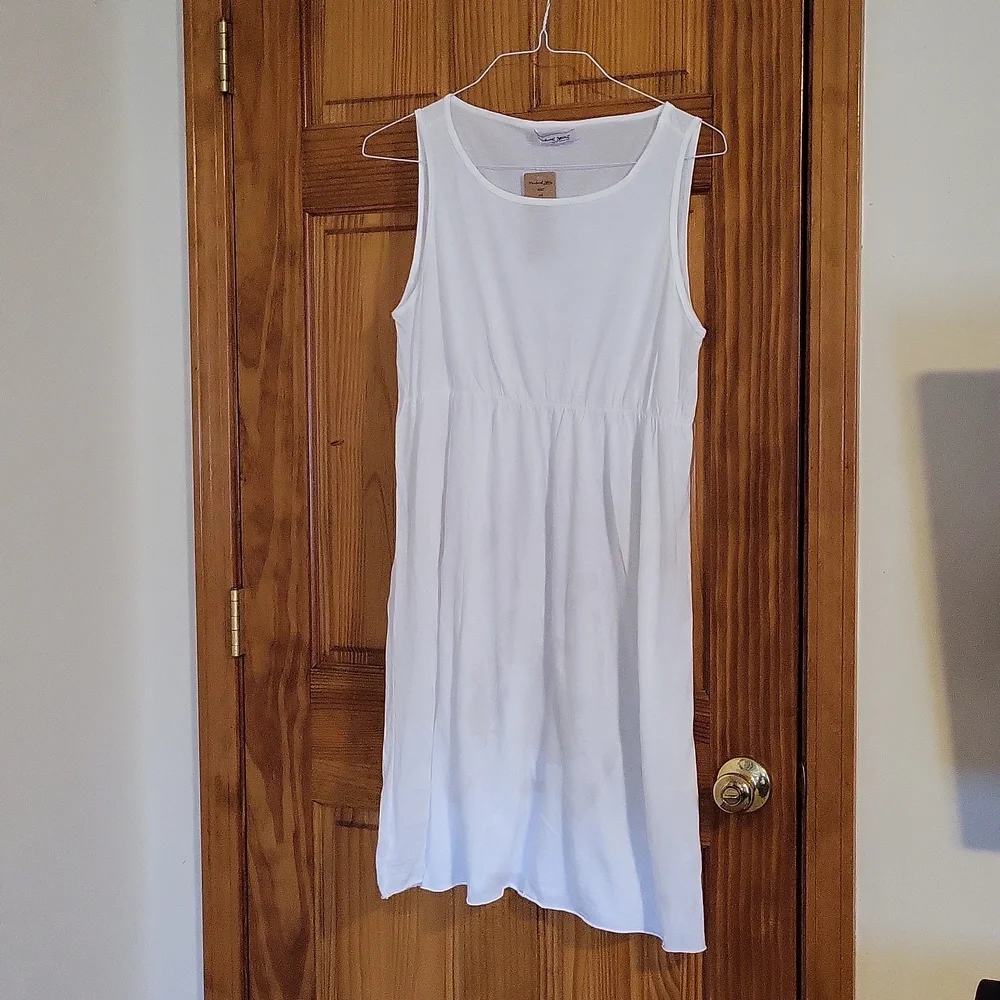 Michael Stars Lightweight Sleeveless Jersey Tank Empire Waist Babydoll Dress NWT - Picture 1 of 5